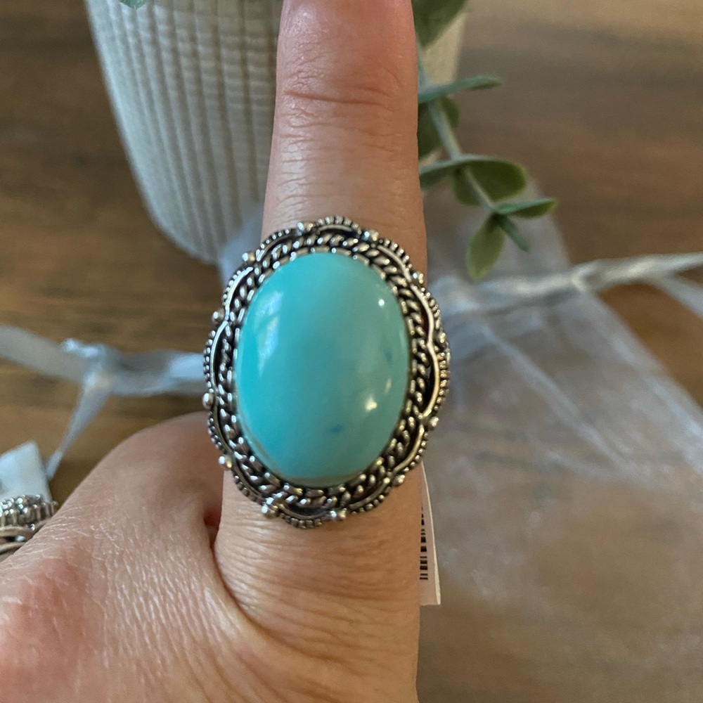 BNWT Sterling Silver Turquoise Ring